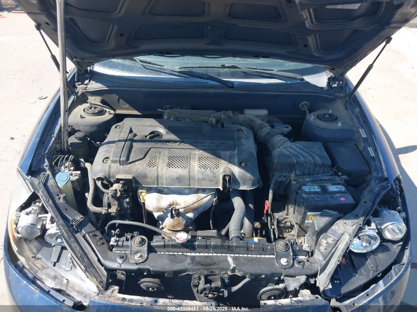 2008 Hyundai Tiburon Gs VIN: KMHHM66D18U278393 Lot: 43306451