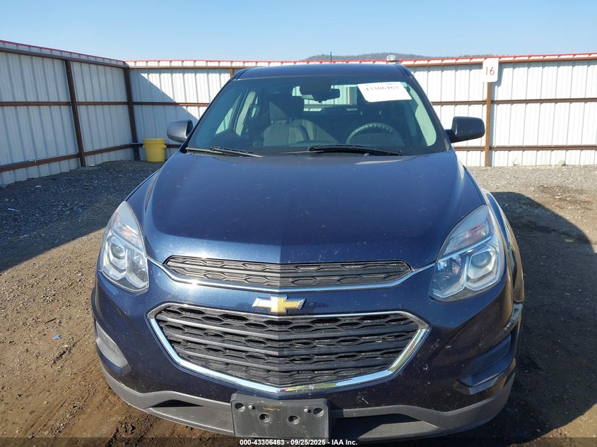 2017 Chevrolet Equinox Ls VIN: 2GNFLEEK4H6145223 Lot: 43306463