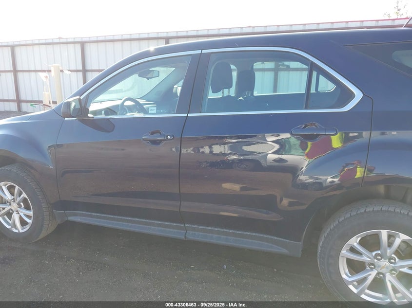 2017 Chevrolet Equinox Ls VIN: 2GNFLEEK4H6145223 Lot: 43306463