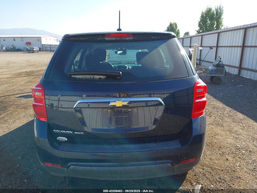 2017 Chevrolet Equinox Ls VIN: 2GNFLEEK4H6145223 Lot: 43306463