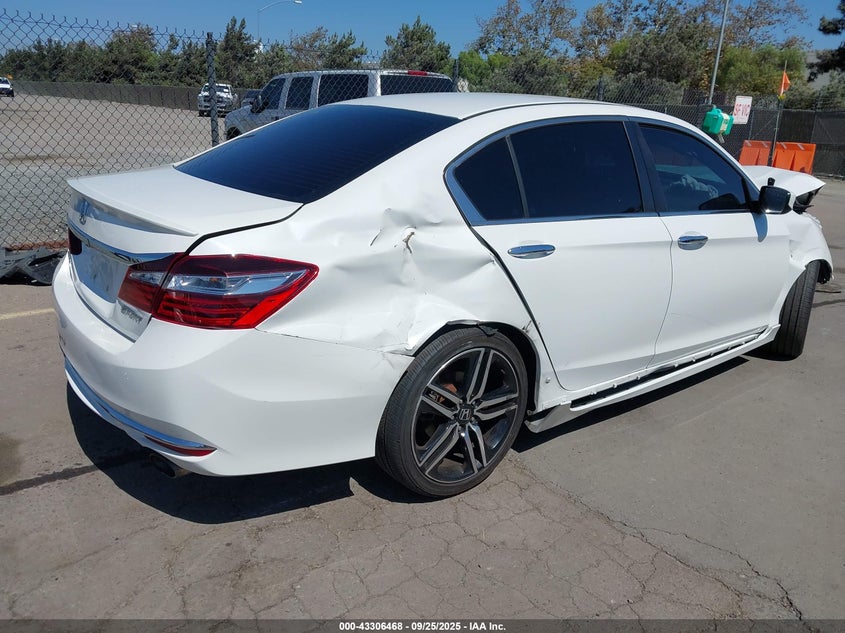 1HGCR2F55GA182091 2016 HONDA ACCORD photo no. 4