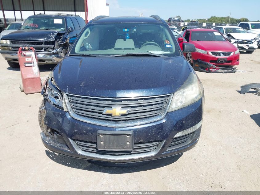 2016 Chevrolet Traverse Ls VIN: 1GNKRFKD5GJ180833 Lot: 43306504