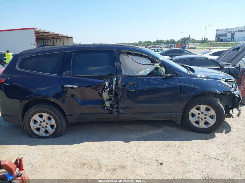 2016 Chevrolet Traverse Ls VIN: 1GNKRFKD5GJ180833 Lot: 43306504