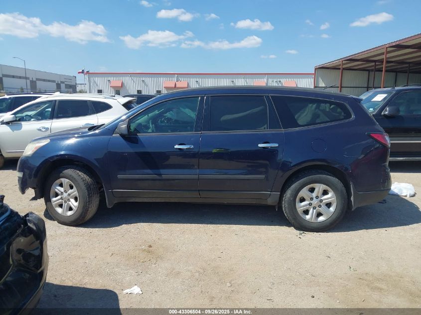 2016 Chevrolet Traverse Ls VIN: 1GNKRFKD5GJ180833 Lot: 43306504