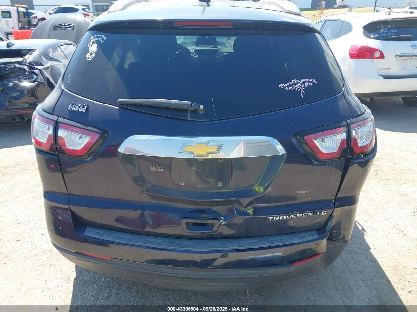 2016 Chevrolet Traverse Ls VIN: 1GNKRFKD5GJ180833 Lot: 43306504