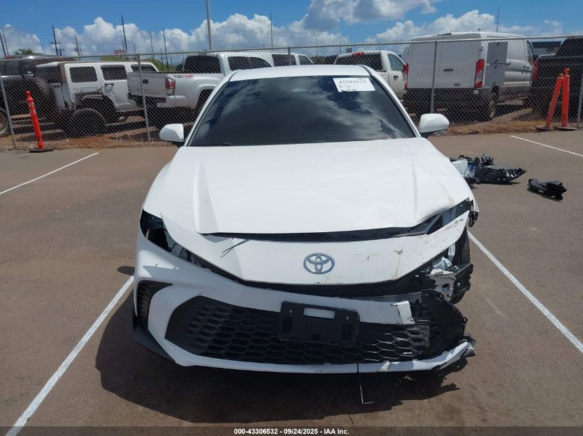 2025 Toyota Camry Se VIN: 4T1DAACK3SU119122 Lot: 43306532