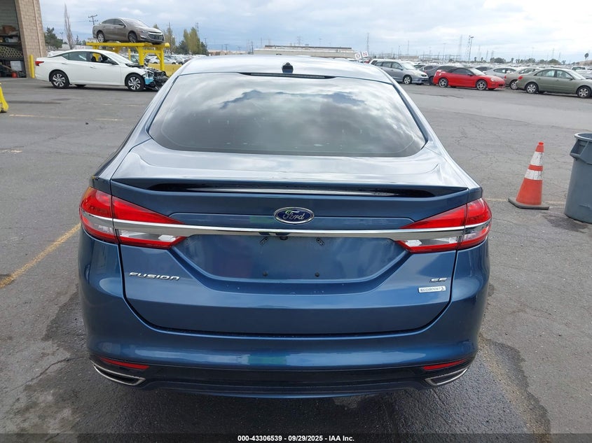 2018 FORD FUSION SE - 3FA6P0H91JR270726