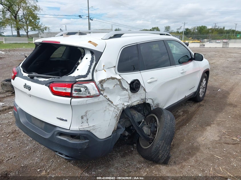 2016 Jeep Cherokee Latitude VIN: 1C4PJLCB8GW116158 Lot: 43306542