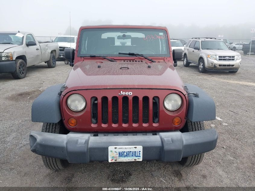 2009 Jeep Wrangler X VIN: 1J4FA24139L730108 Lot: 43306607