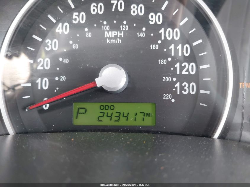 2007 Kia Sedona Lx VIN: KNDMB233476162833 Lot: 43306608