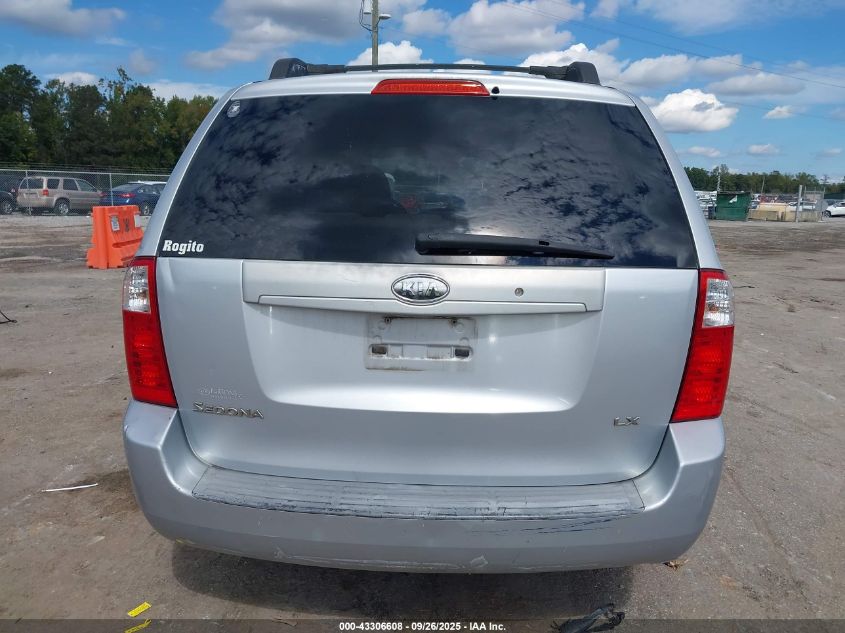 2007 Kia Sedona Lx VIN: KNDMB233476162833 Lot: 43306608