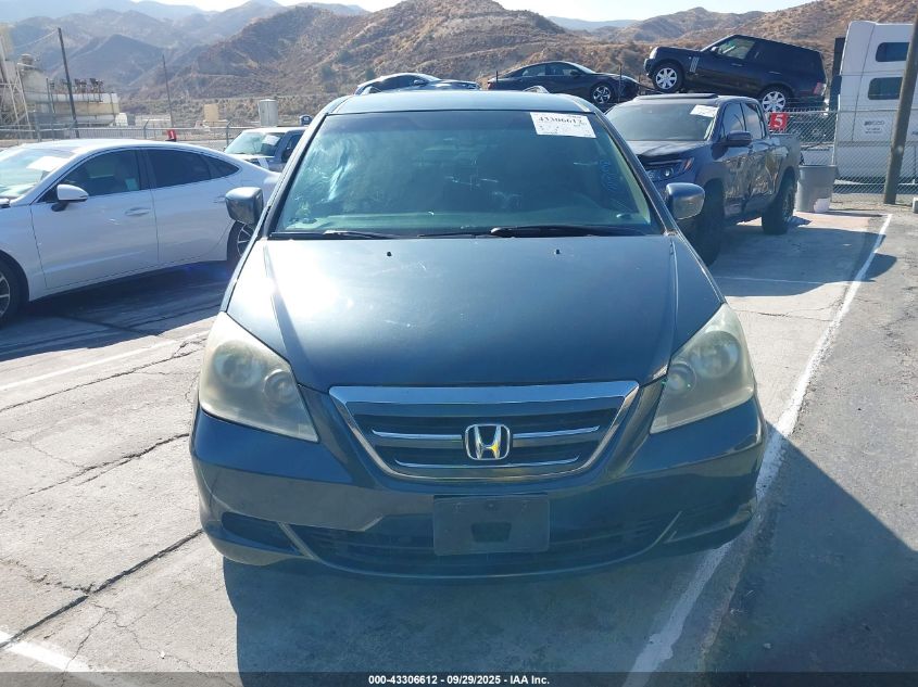 2005 Honda Odyssey Ex VIN: 5FNRL38495B408450 Lot: 43306612