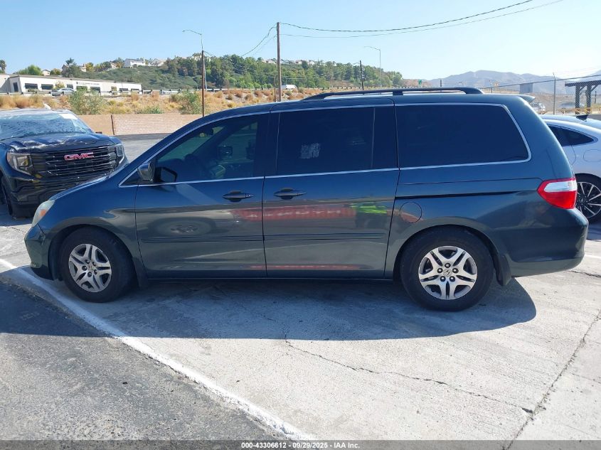 2005 Honda Odyssey Ex VIN: 5FNRL38495B408450 Lot: 43306612