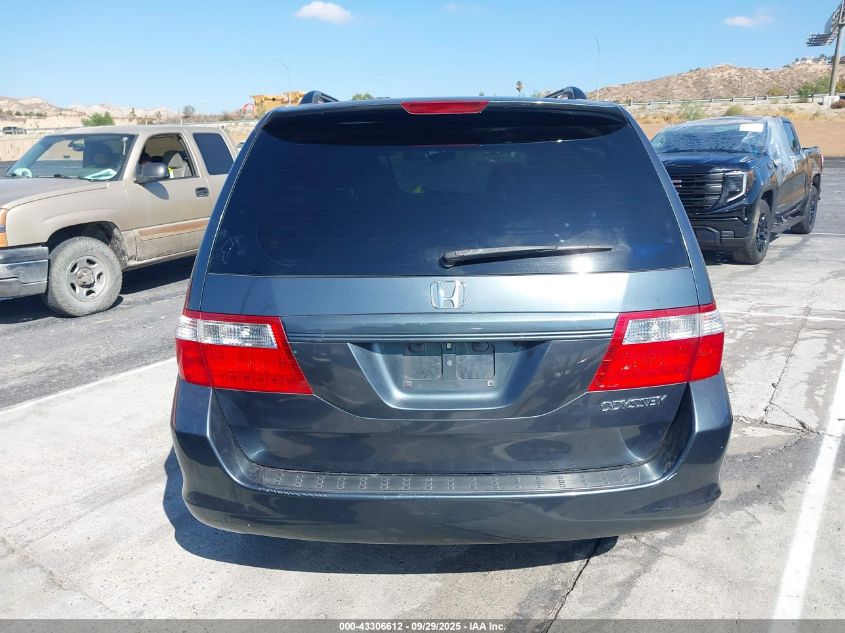 2005 Honda Odyssey Ex VIN: 5FNRL38495B408450 Lot: 43306612