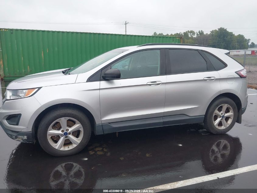 2015 Ford Edge Se VIN: 2FMTK4G81FBC28361 Lot: 43306619