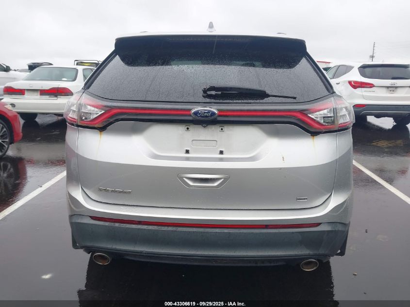 2015 Ford Edge Se VIN: 2FMTK4G81FBC28361 Lot: 43306619