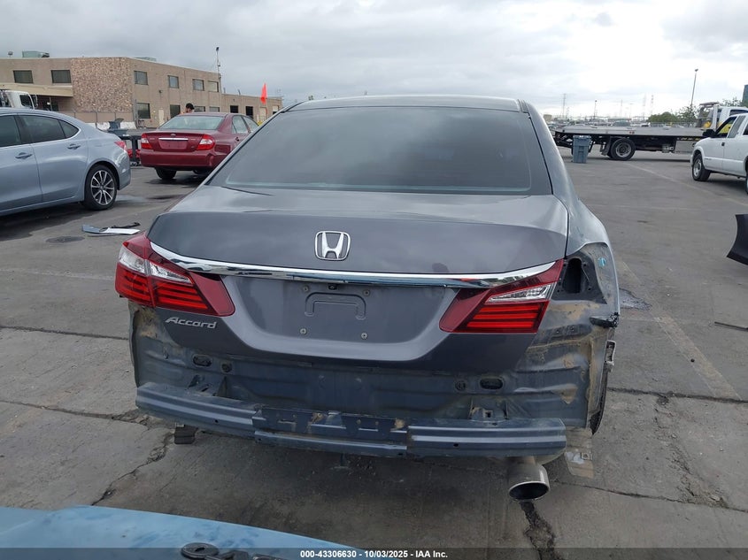 2017 Honda Accord Lx VIN: 1HGCR2F33HA172918 Lot: 43306630