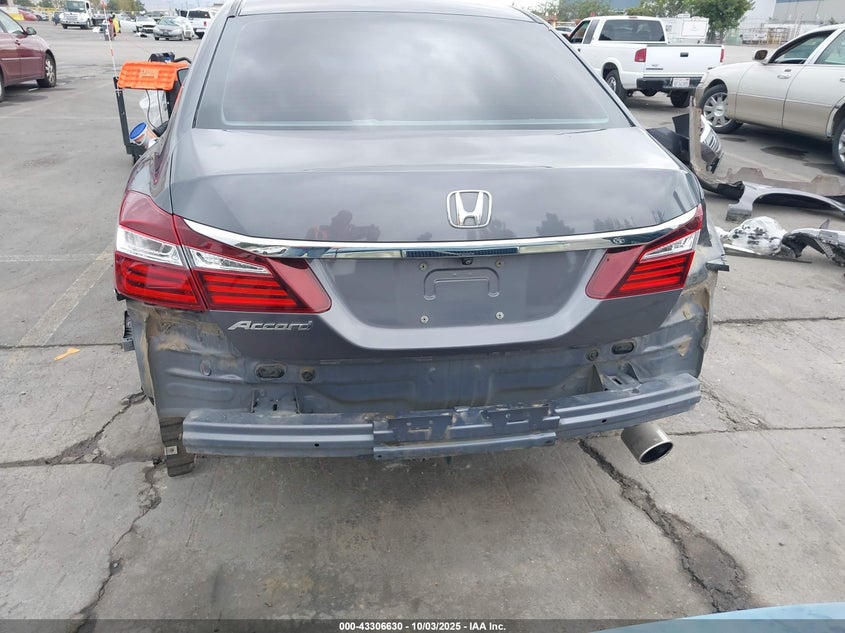 2017 Honda Accord Lx VIN: 1HGCR2F33HA172918 Lot: 43306630