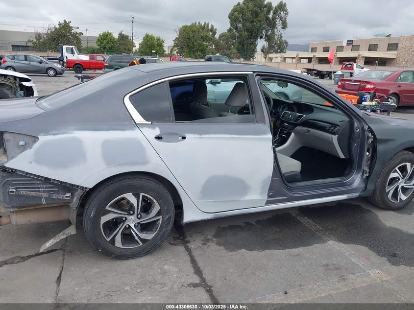 2017 Honda Accord Lx VIN: 1HGCR2F33HA172918 Lot: 43306630