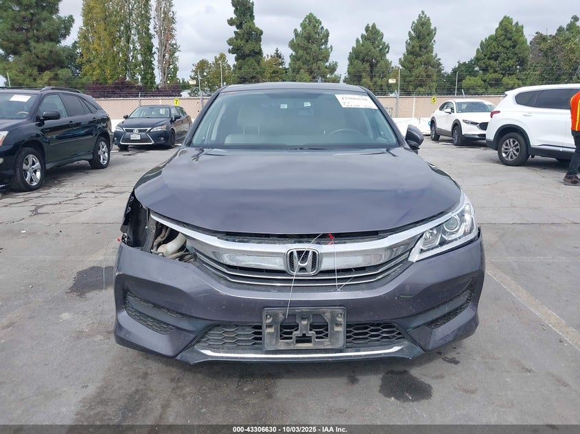 2017 Honda Accord Lx VIN: 1HGCR2F33HA172918 Lot: 43306630