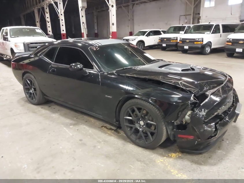 2015 Dodge Challenger R/T Shaker black coupe gasoline 2C3CDZAT5FH855638 photo #1