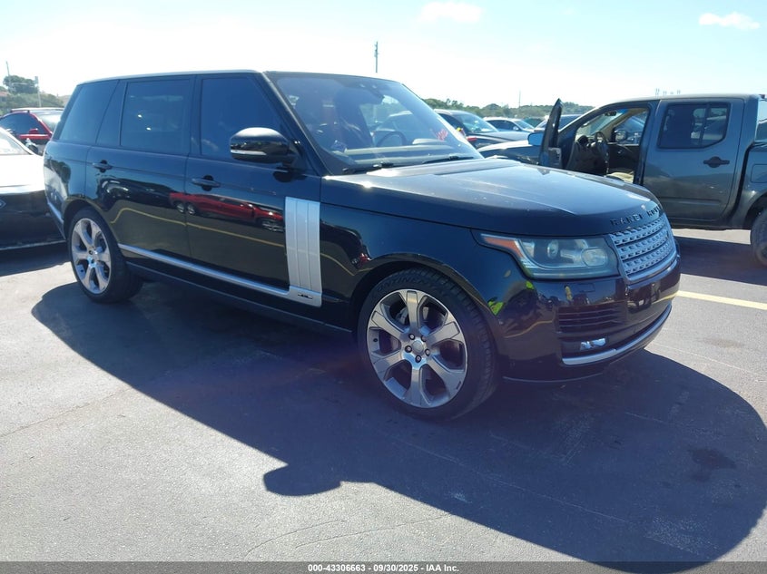 LAND ROVER RANGE ROVER 5.0L V8 SUPERCHARGED