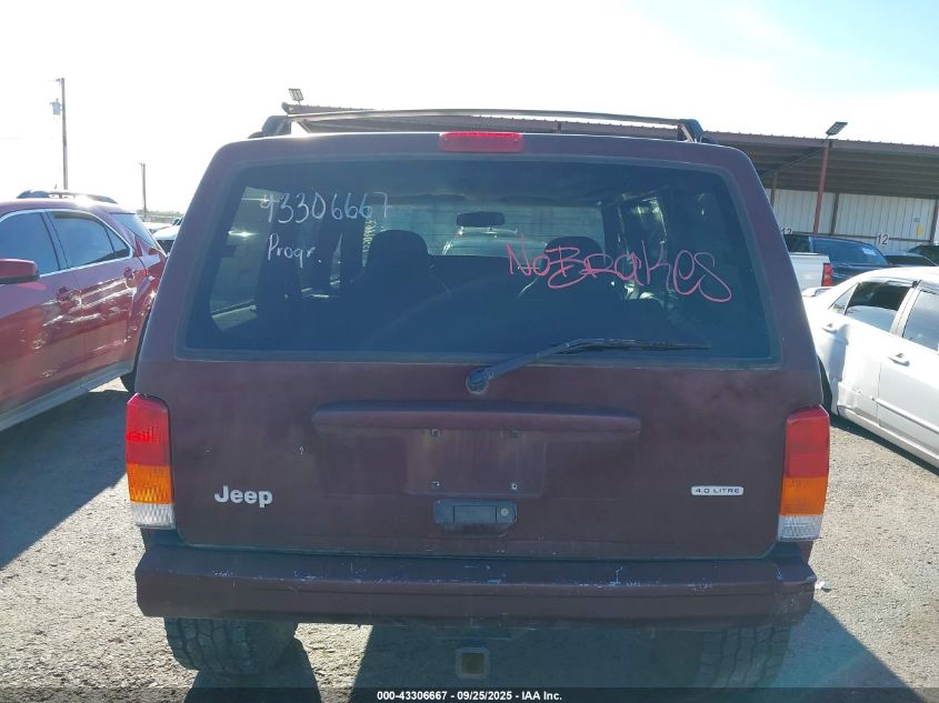 2001 Jeep Cherokee Sport VIN: 1J4FF48S71L539957 Lot: 43306667