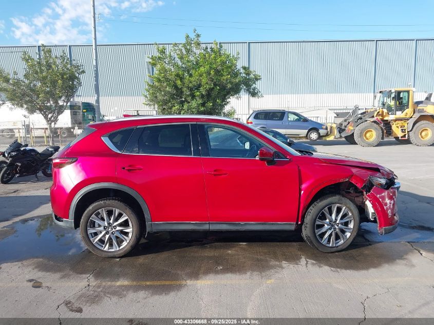 2019 Mazda Cx-5 Grand Touring VIN: JM3KFADM6K0503813 Lot: 43306668