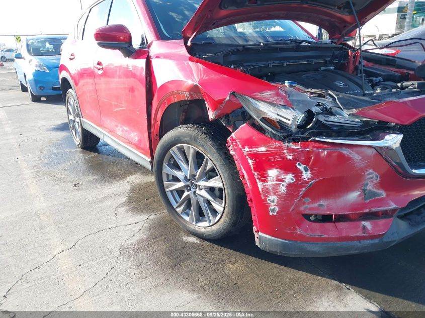 2019 Mazda Cx-5 Grand Touring VIN: JM3KFADM6K0503813 Lot: 43306668