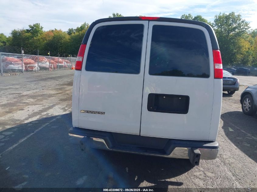 2018 Chevrolet Express 2500 Work Van VIN: 1GCWGAFGXJ1906135 Lot: 43306672