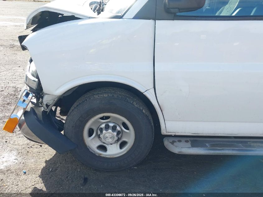 2018 Chevrolet Express 2500 Work Van VIN: 1GCWGAFGXJ1906135 Lot: 43306672