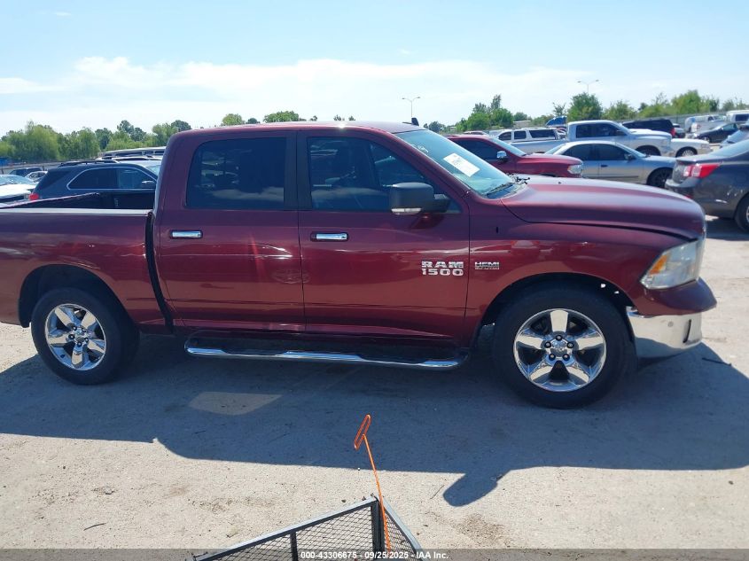 2016 Ram 1500 Lone Star VIN: 3C6RR6LT1GG382722 Lot: 43306675