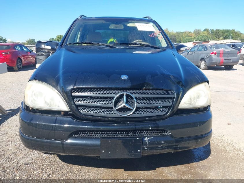 2002 Mercedes-Benz Ml 320 VIN: 4JGAB54E72A363633 Lot: 43306716