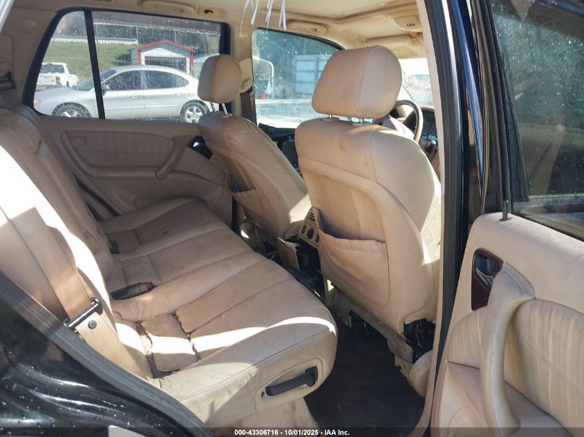 2002 Mercedes-Benz Ml 320 VIN: 4JGAB54E72A363633 Lot: 43306716