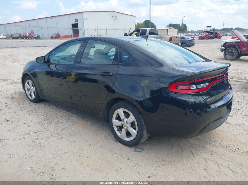 Vin: 1c3cdfbb0gd563995, lot: 43801341, dodge dart sxt 20163