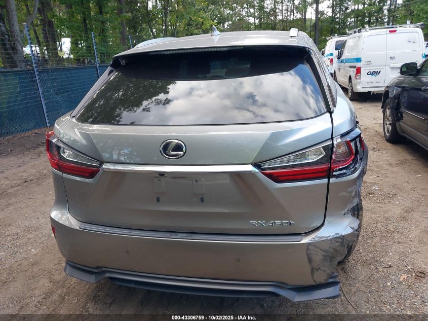 2019 Lexus Rx 450H VIN: 2T2BGMCA4KC034575 Lot: 43306759