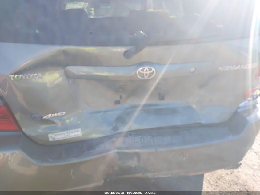 2007 Toyota Highlander V6 VIN: JTEHP21A770217536 Lot: 43306763