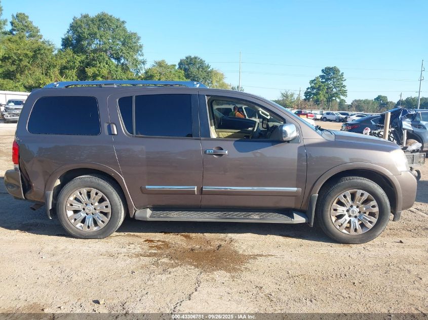 2015 Nissan Armada Platinum VIN: 5N1BA0NF2FN613781 Lot: 43306781