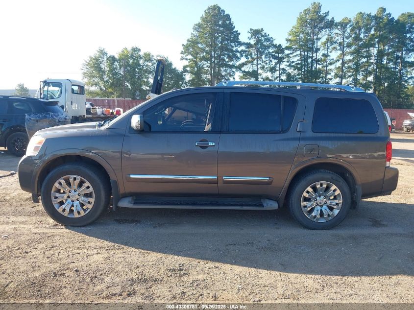 2015 Nissan Armada Platinum VIN: 5N1BA0NF2FN613781 Lot: 43306781