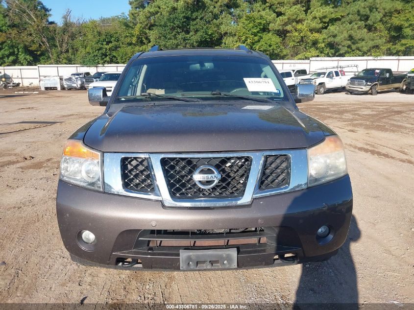 2015 Nissan Armada Platinum VIN: 5N1BA0NF2FN613781 Lot: 43306781