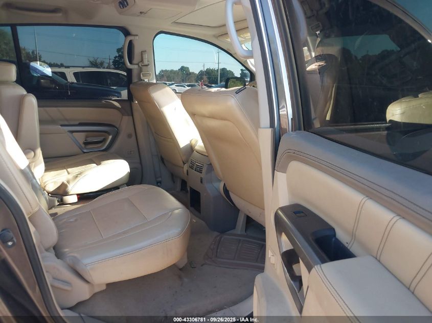 2015 Nissan Armada Platinum VIN: 5N1BA0NF2FN613781 Lot: 43306781