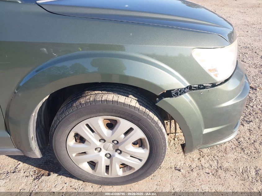 2016 Dodge Journey Se VIN: 3C4PDCAB1GT186326 Lot: 43306795