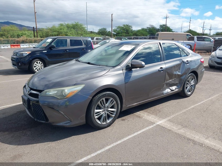 2015 TOYOTA CAMRY SE - 4T1BF1FK4FU068532