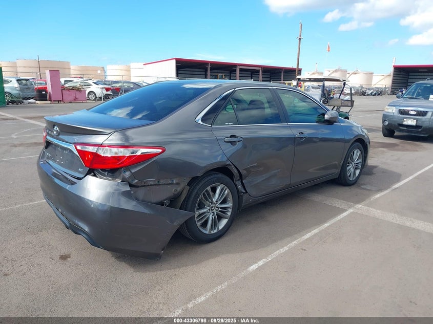2015 TOYOTA CAMRY SE - 4T1BF1FK4FU068532