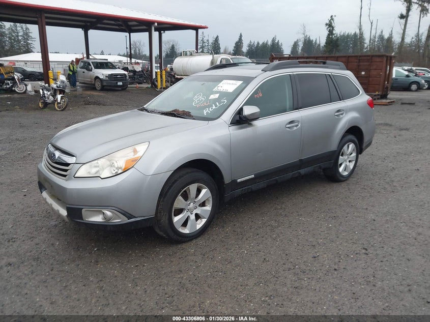Vin: 4s4brbkc1b3328333, lot: 43801426, subaru outback 2.5i limited 20112