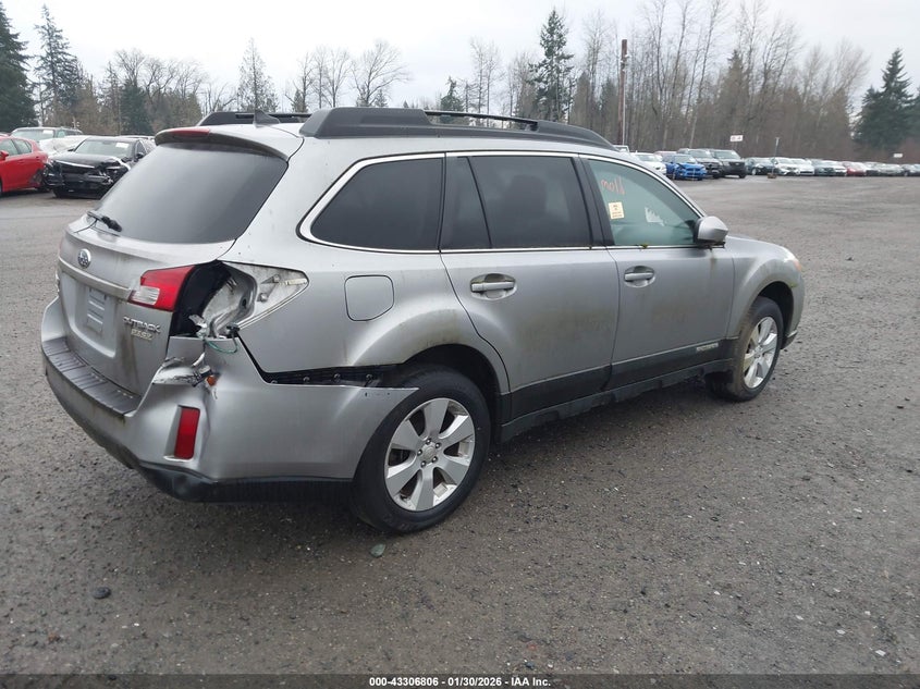 Vin: 4s4brbkc1b3328333, lot: 43801426, subaru outback 2.5i limited 20114