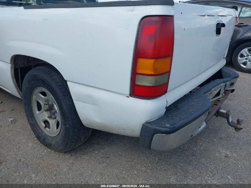 1999 Chevrolet Silverado 1500 VIN: 1GCEC19W1XZ100575 Lot: 43306807