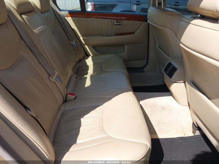 2004 Lexus Ls 430 VIN: JTHBN36F140124421 Lot: 43306842