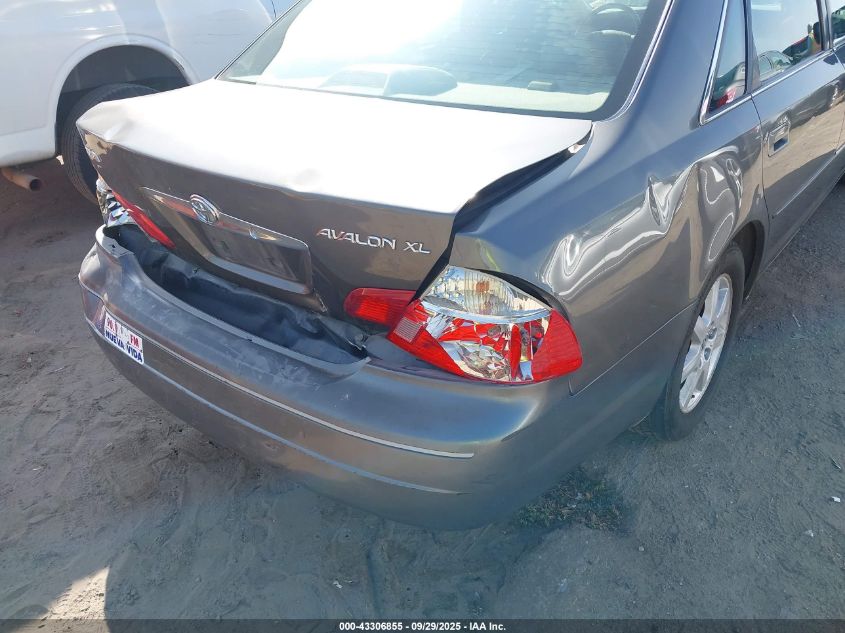 2004 Toyota Avalon Xl VIN: 4T1BF28B84U376626 Lot: 43306855