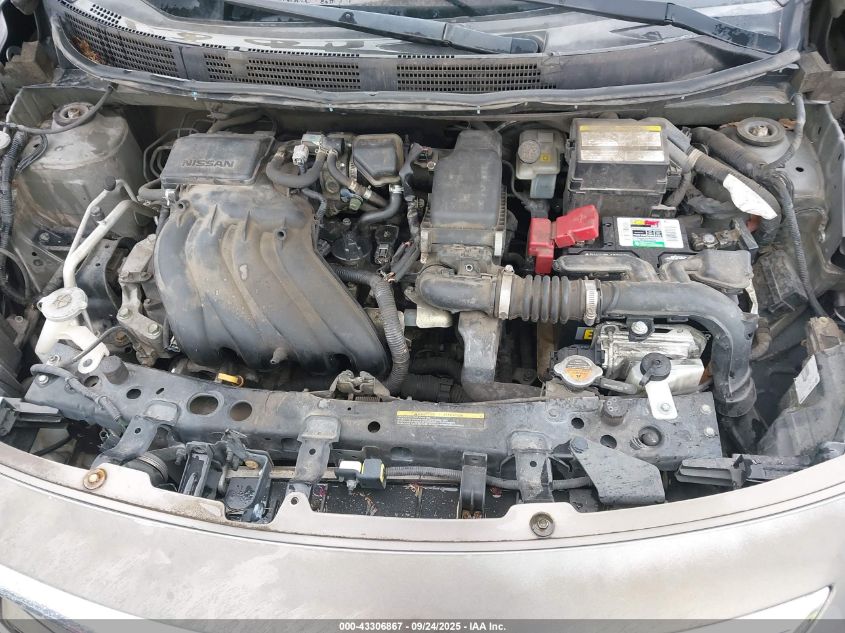 2017 Nissan Versa 1.6 S+ VIN: 3N1CN7AP5HL867169 Lot: 43306867